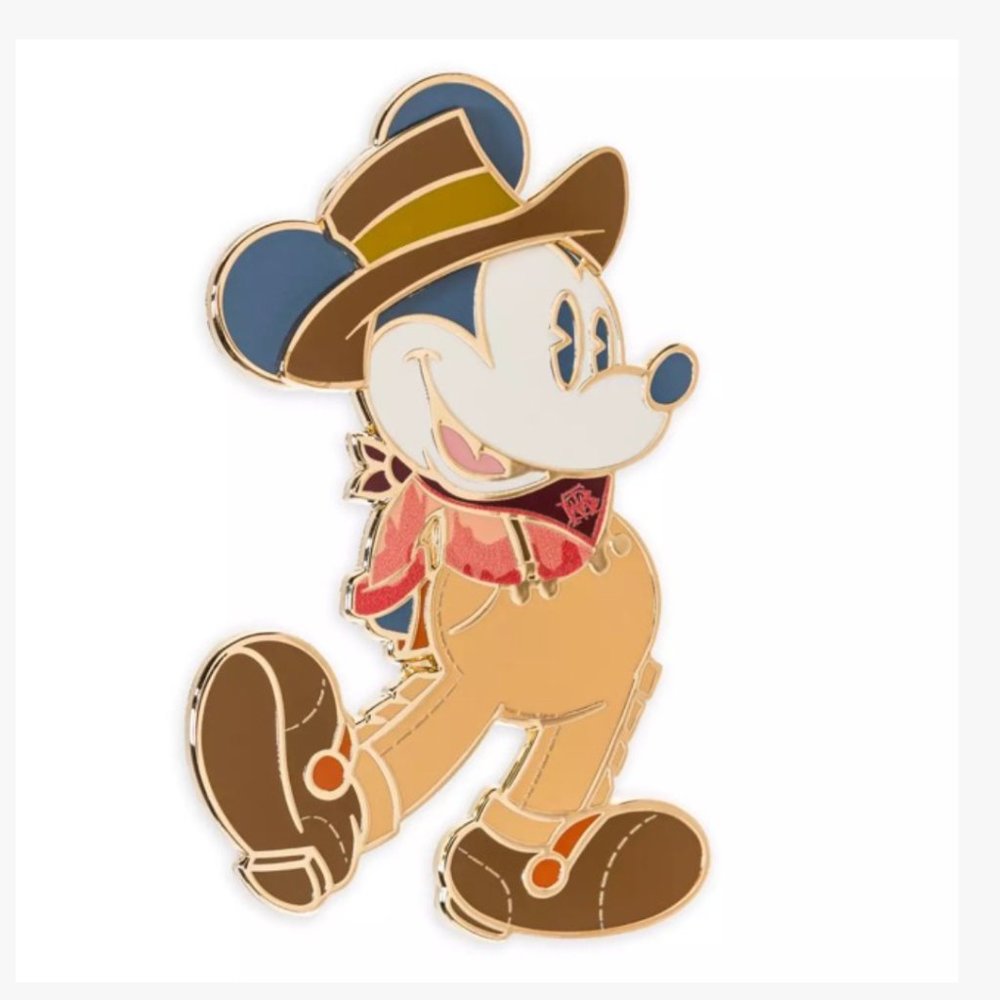 Mickey Mouse: The Main Attraction Pin – Big Thunder Mountain Railroad – Limited